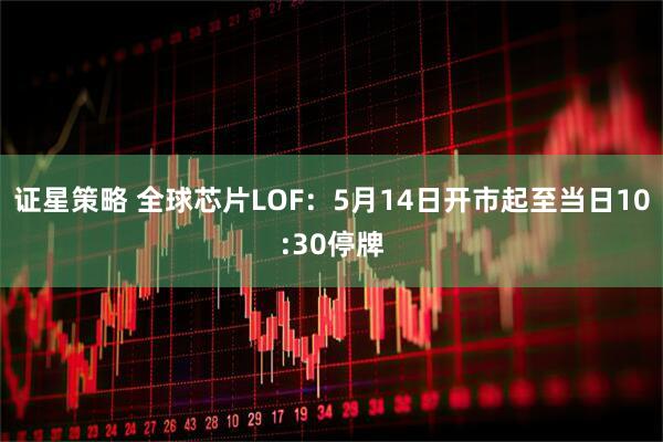 证星策略 全球芯片LOF：5月14日开市起至当日10:30停牌